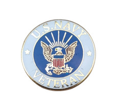 Spilla in metallo smaltato US