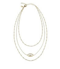 Collana Breil TJ3177 My Lucky Collection Giulia Salemi tre fili Gold