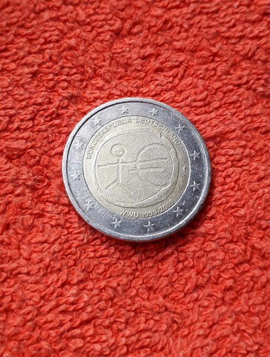 Moneta euro rara wwu - 2, rara: