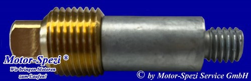 Anodo zinco con tappo per - con,