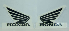 COPPIA ADESIVI SERBATOIO HONDA CBF 600 NERO AD7701235