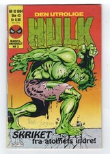 1968 MARVEL INCREDIBILE HULK ANNUALE #1 ICONICA JIM STERANKO COVER CHIAVE RARA NORVEGIA