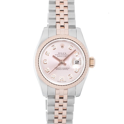 Rolex datejust 179171g rosa - rolex,