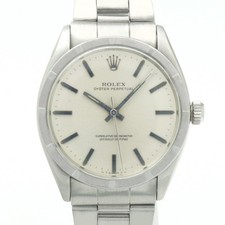 Rolex Oyster Perpetual 34 Silver Dial 34mm 1957 Butterfly Rotor