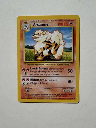 Carta pokemon arcano 102 - arcano, 23/102