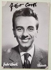 Autografo Febo Conti Su