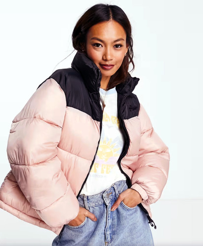Pull bear puffer jacket - bear,