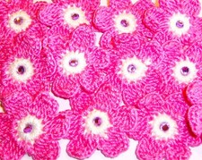 20 FIORI UNCINETTO CROCHET 4,5