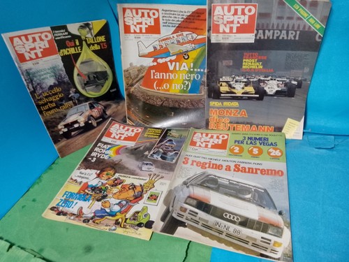 Autosprint anno 1981 assortiti - 1981,