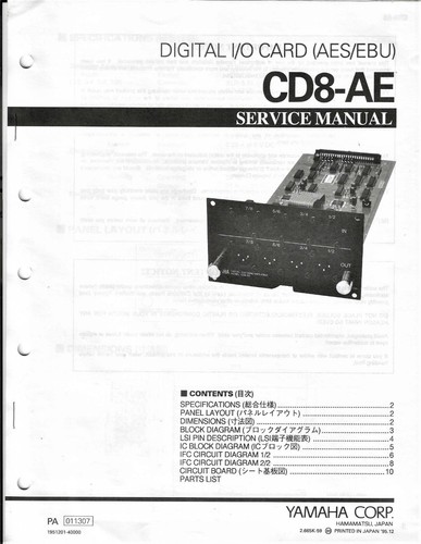 Scheda digitale originale - i/o,