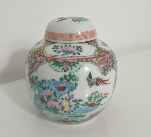 Vaso cinese porcellana - vaso,