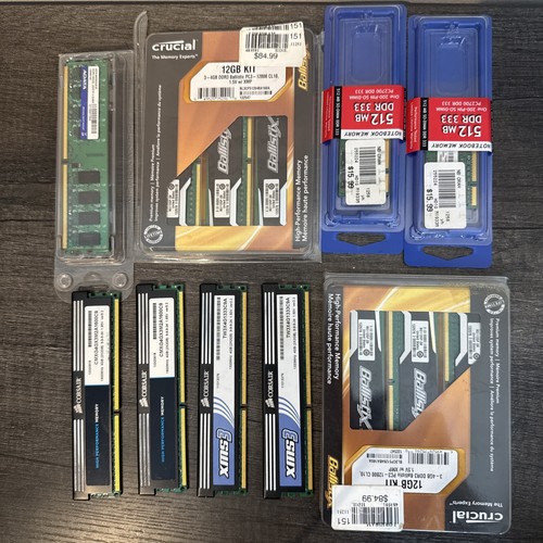 Lotto ram mista gb - 40, +