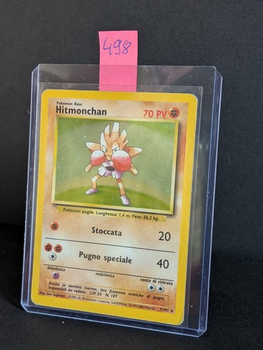 Carta pokemon tcg hitmonchan - pokemon,