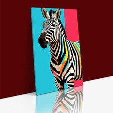 Zebra selvaggia maestosa in