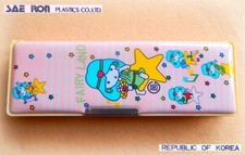 🌟 VINTAGE 1980 Fairy Land Magnetic Pencil Case Astuccio Magnetico Fatina Fata ★