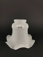 Vetro di ricambio paralume per tutte le lampade in ottone e ferro bianco satinat