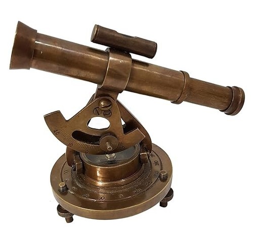 Antico telescopio nautico - , in