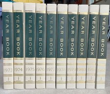The World Book Year Book 1973 - 1982  Choose a Year - Great Birthday Gift!!