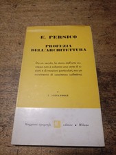 Edoardo Persico PROFEZIA