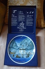 Piatto Natale 1987 Konigl. Pr. Tettau