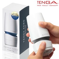Tenga Aero  Cobalt/Silver Masturbatore Stroker Effetto Aspirazione Personalizata