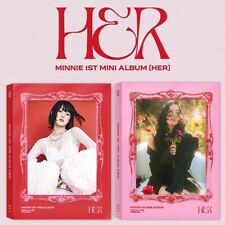(G) I-DLE MINNIE [HER] 1st Mini Album CD+Photo Book+4 Card+Mark+Pen+GIFT