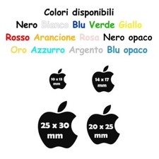 Adesivo logo apple - logo,