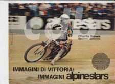 advertising Pubblicità brochure-STIVALI MOTO ALPINESTARS  '77-SPEEDWAY EPOCA  03