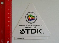 Adesivo/Adesivo: TDK Audio