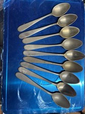 9 CUCCHIAINI in ottone