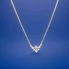 Collana catena bombi argento