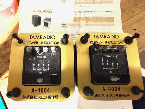 Tamura 4004 power inductor - tamura, a-4004