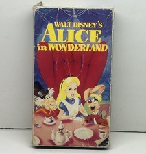 Alice in Wonderland VHS Video