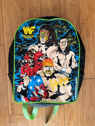 Vintage wwf wwe zaino rucksack - wwe,