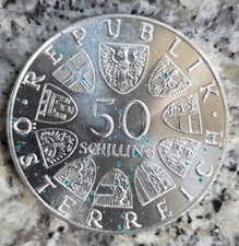 Austria 50 scellini 1974