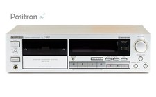 Pioneer CT-443 registratore a cassette Argento / Hx Pro Mpx / revisionato 1 Anno