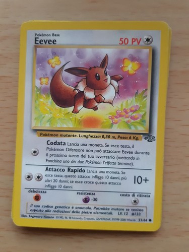 Eevee carta pokémon - 6,