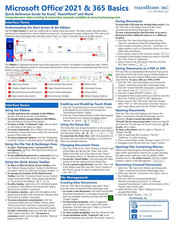 Microsoft Office 2021 and 365