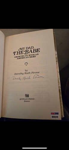 Dad the babe - dad, signed