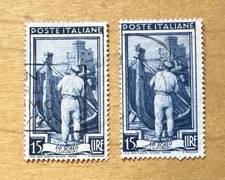 Italy Postage Stamp 1950 Lot