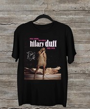 T-shirt nera nuova Hilary Duff