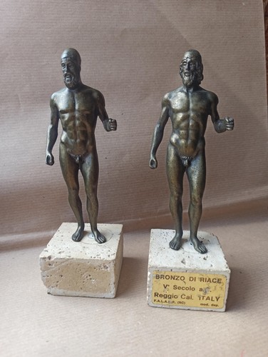 Coppia bronzi riace vintage - di,
