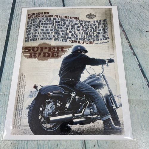 Pubblicità poster stampa moto - stampa,