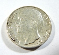 ITALY 1927 5 Lire High Grade