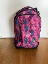 Zaino scolastico invicta rosa con rotelle