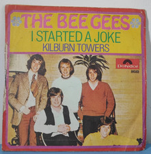 EP 45 GIRI THE BEE GEES I STARTED A JOKE KILBURN TOWERS - POLYDOR ITALIA 59253