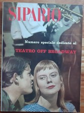 Sipario 1960 n°176 Teatro Off Broadway Dos Passos Strehler Furio Colombo