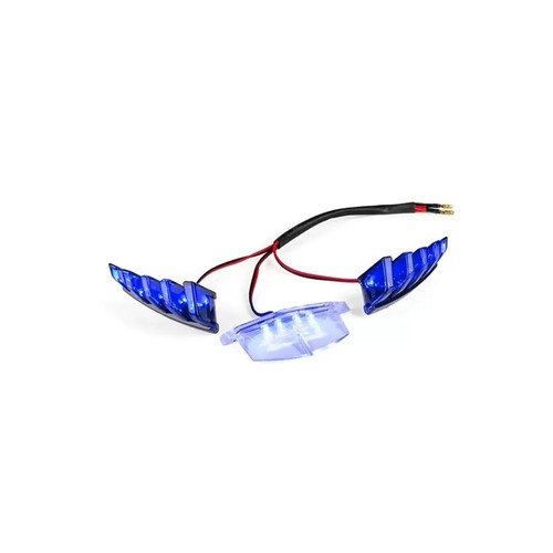 Luci blu str8 prese - blu, d'aria