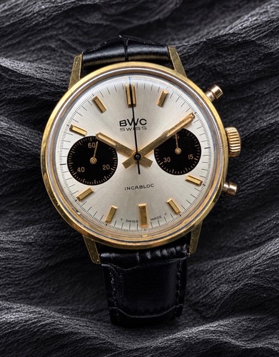 Cronografo vintage bwc swiss - vintage,