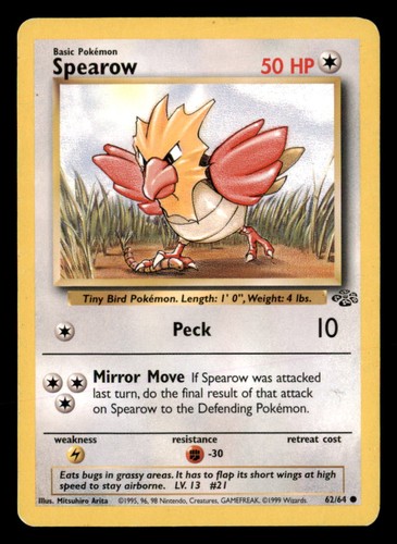 Pokemon spearow jungle - pokemon,